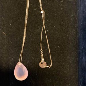 Beth Ornuna Pink Topaz Necklace